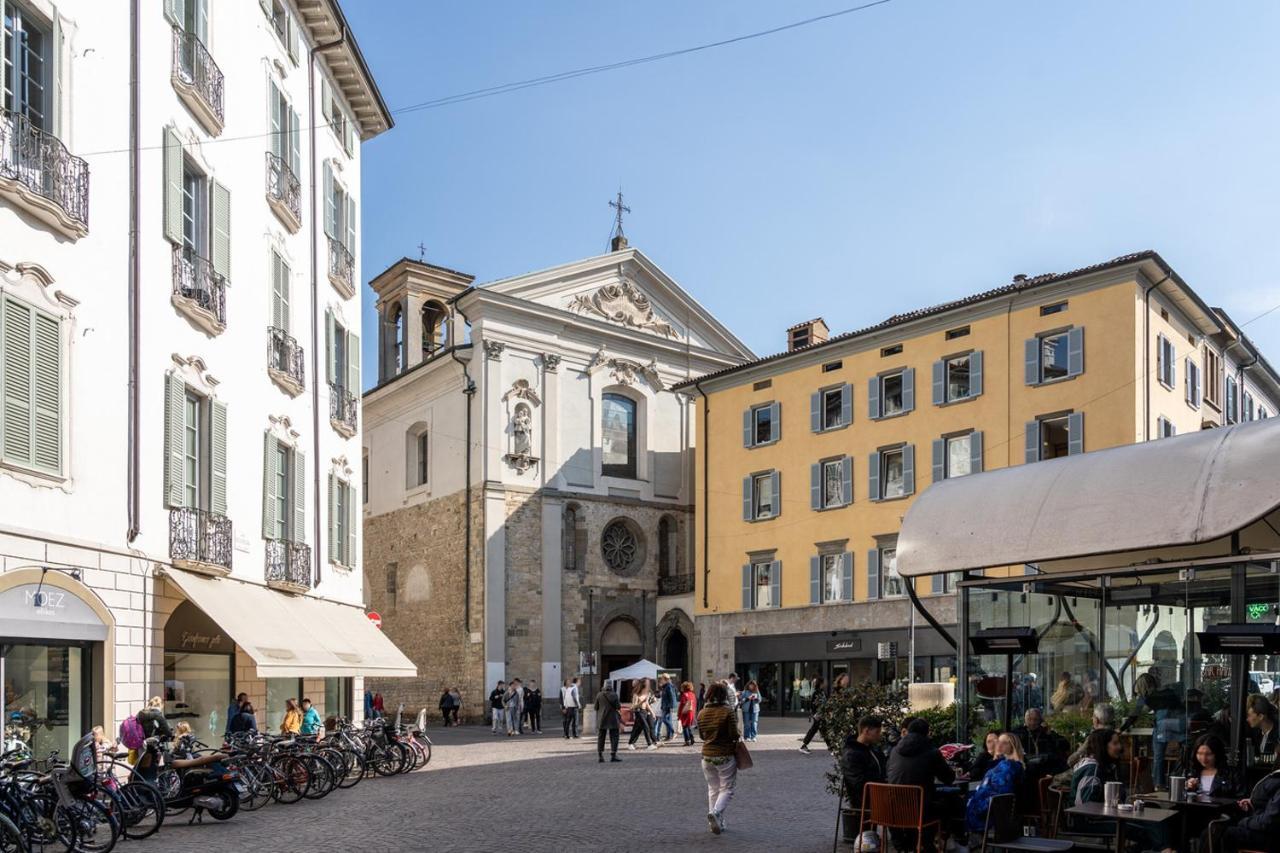 Apartmán Centro Storico - Leonardo House Bergamo Exteriér fotografie